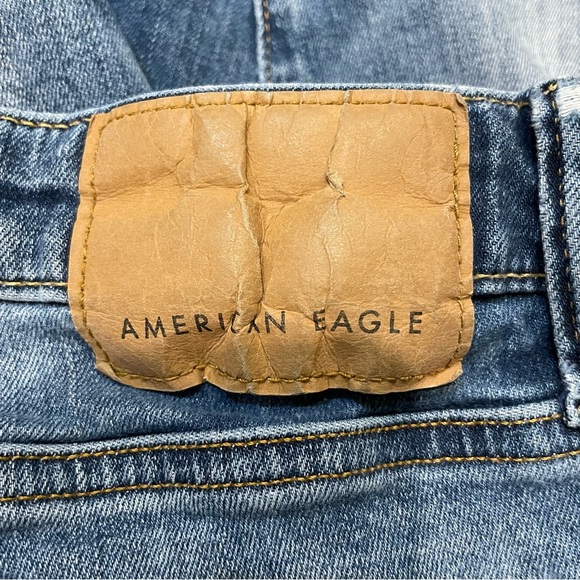 American Eagle Mens Distressed Skinny Jeans.  Size 28x30 - Picture 5 of 7